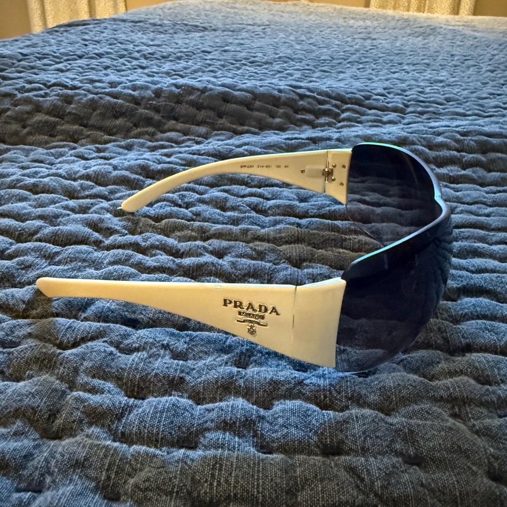 Prada White Sunglasses